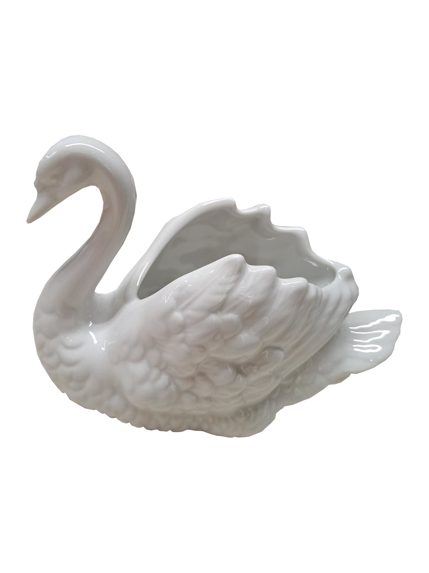 Eleganter Schwan Weiß Mittel – Deko & Geschenkidee aus Bayern