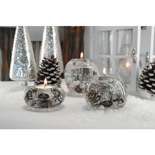 Dreamlight Mercury Winter Story Teelichthalter 71977 – Stilvolle Winterdeko & Geschenkidee