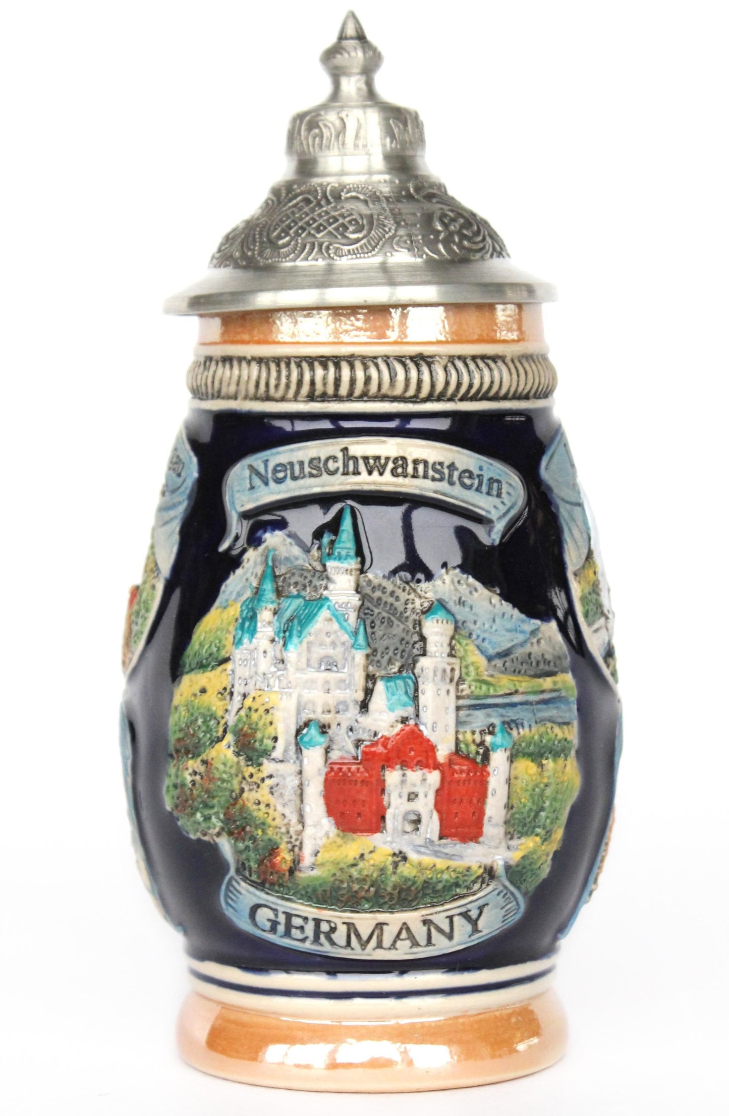 Bierkrug Schloss Neuschwanstein-Hohenschwangau-Oberammergau-Linderhof-München