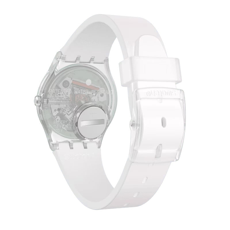 SWATCH Armbanduhr Ultrarose GE714 – Bunte Uhr für Kinder & Teenager