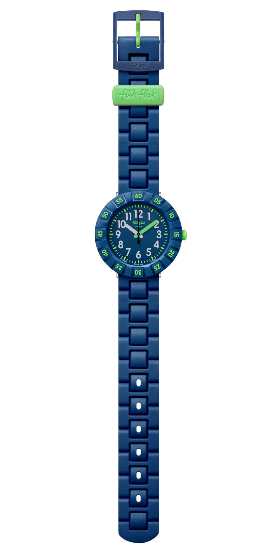 Flik Flak Kinder Armbanduhr SOLO DARK BLUE FCSP086