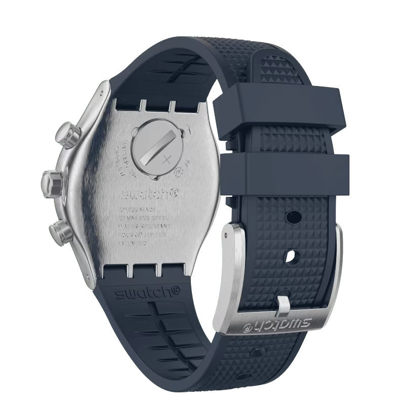 Swatch Armbanduhr BLUE GRID YVS454