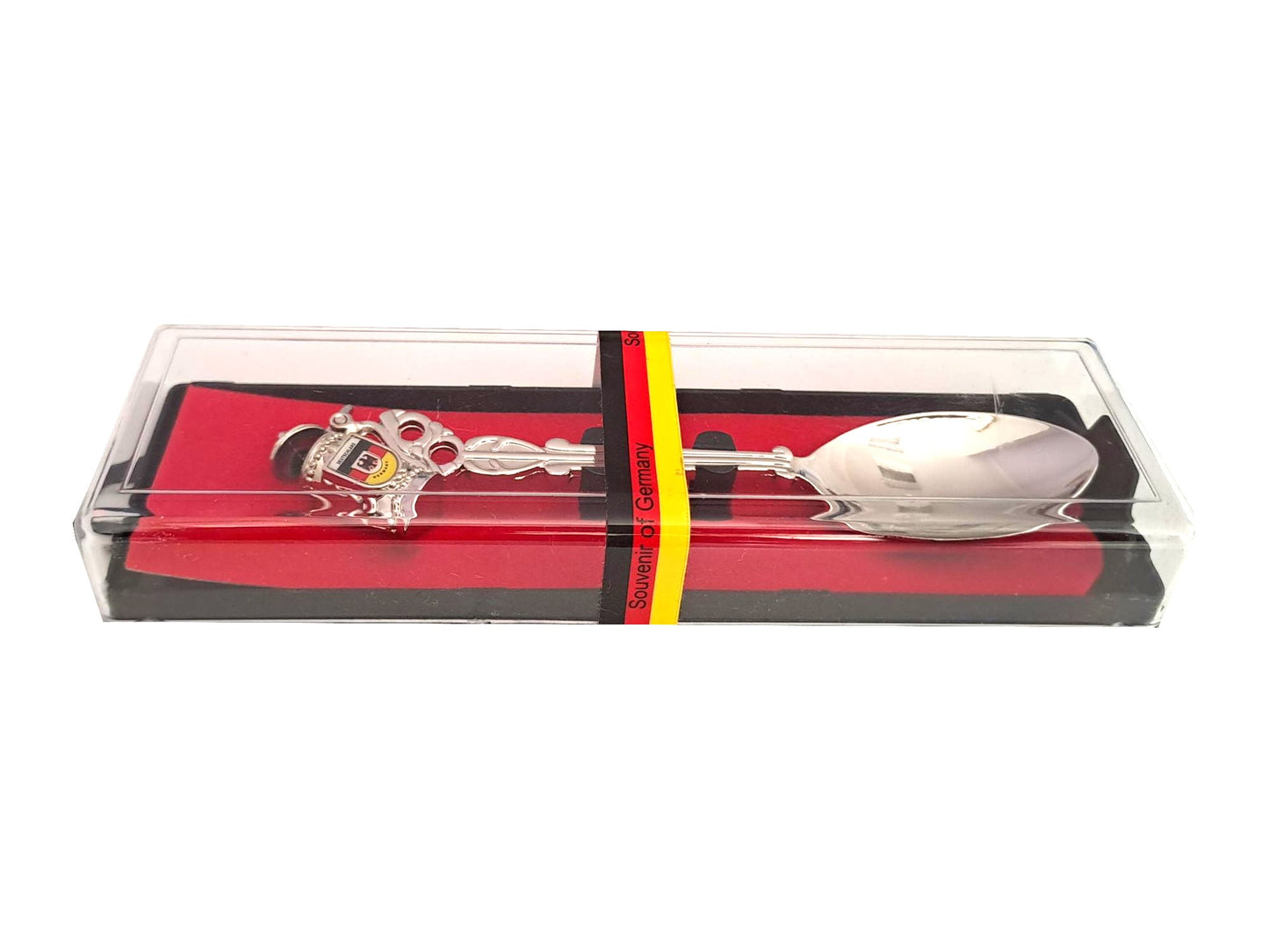 Souvenirlöffel Deutschland Wappen und Bierkrug