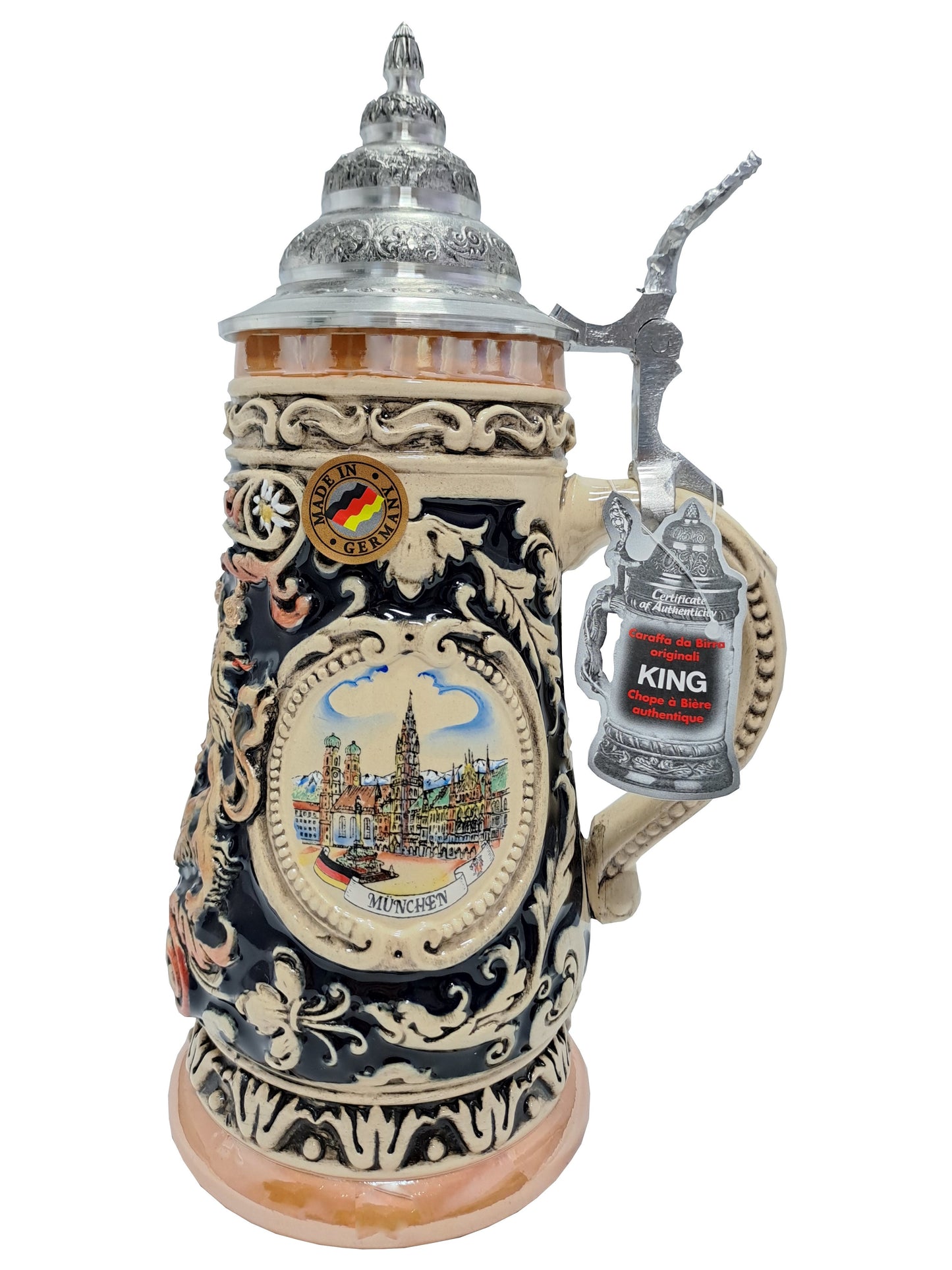 KING Bierkrug Bayern - München - Schloss Neuschwanstein
