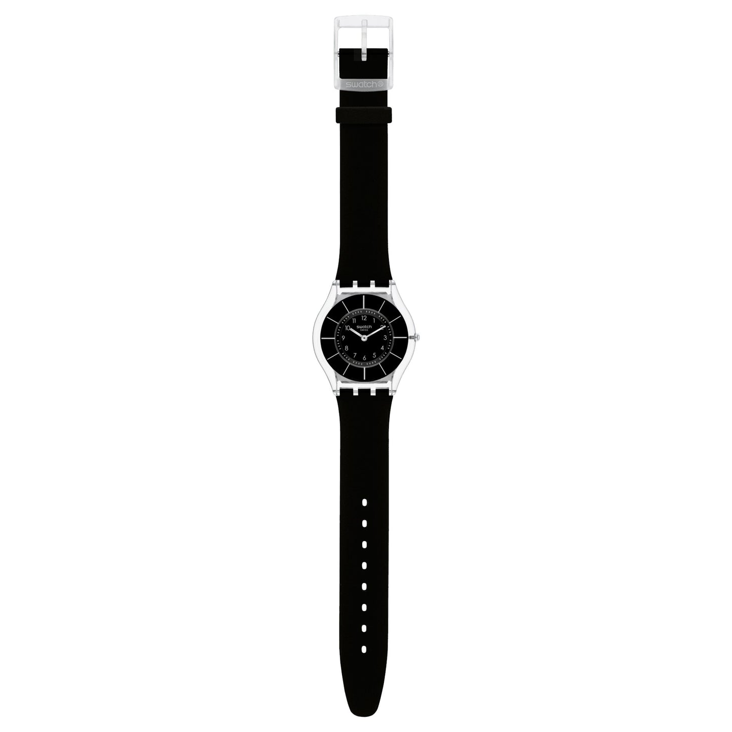 Swatch Armbanduhr Black Classiness Again SS08K103
