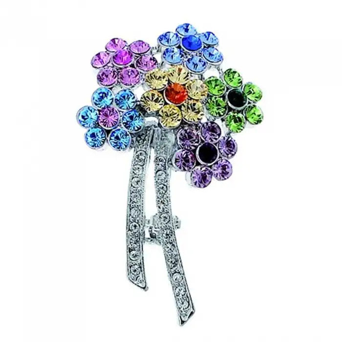 Oliver Weber Brosche Flowers – Elegante Blumen-Brosche für jeden Anlass