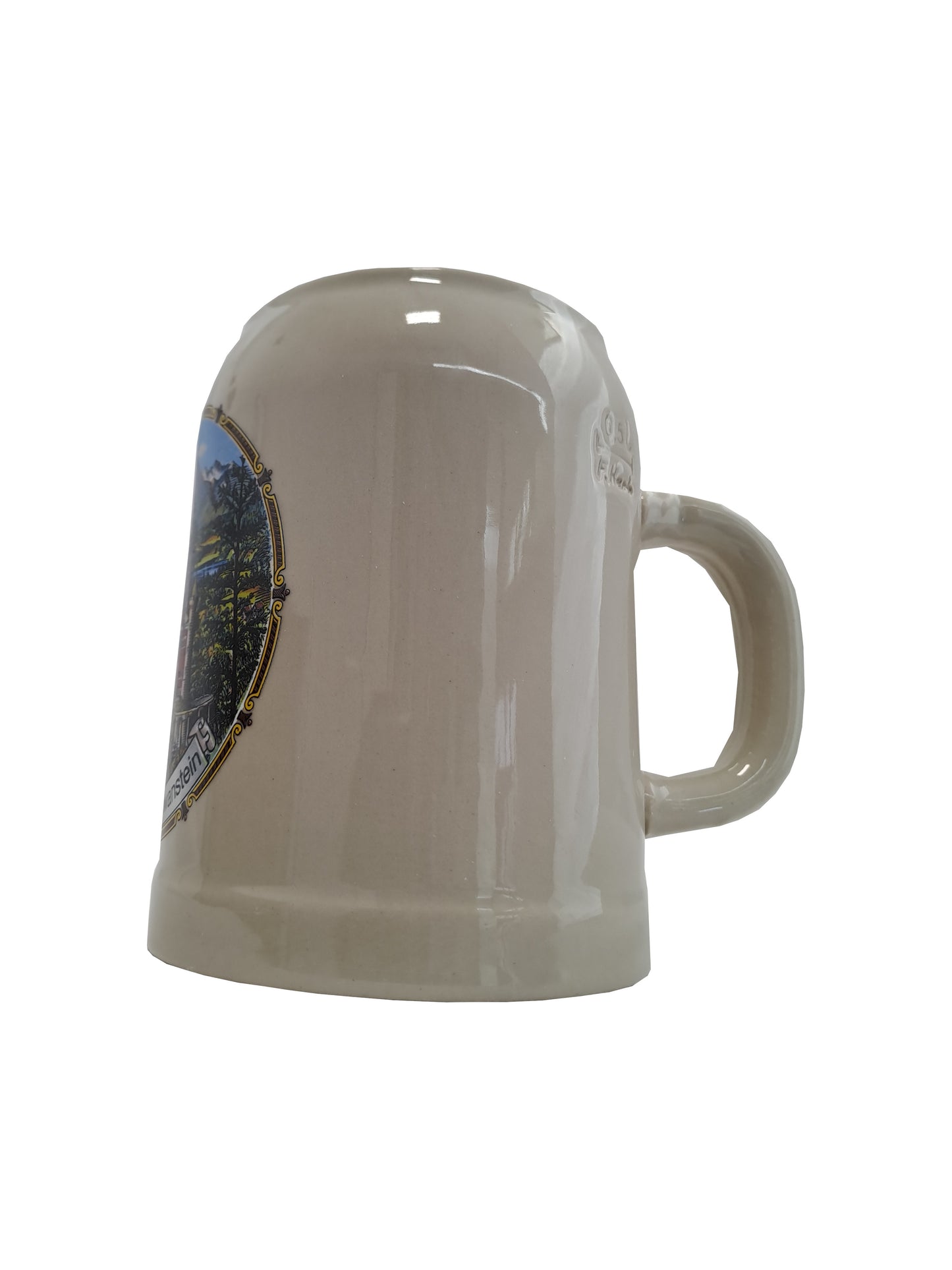 Steinkrug Schloss Neuschwanstein 500ml - Hochwertiger Bierkrug online kaufen bei Allgäu Shopping