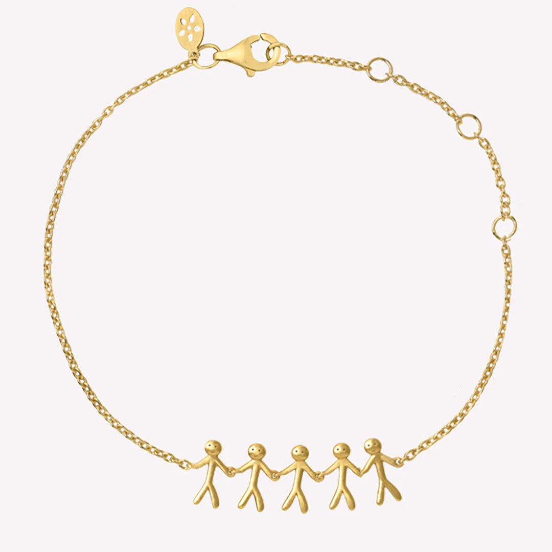 byBiehl Armband - Bracelet Gold Family Together 5