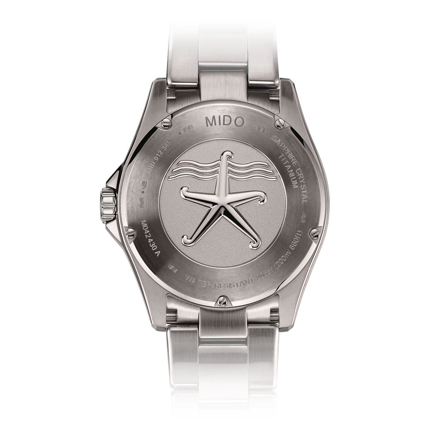 MIDO Ocean Star 200C Captain Black M0424304405100 mit Automatikwerk Titanium