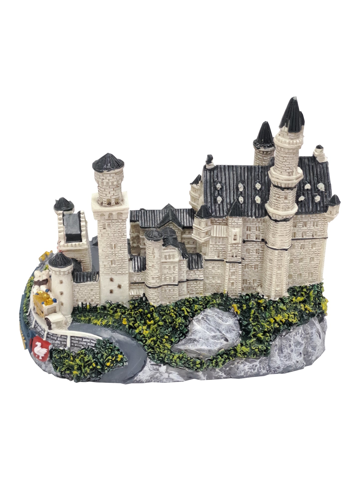 3D Modell Schloss Neuschwanstein mit Kutsche- Castle Neuschwanstein with Horse Carriage