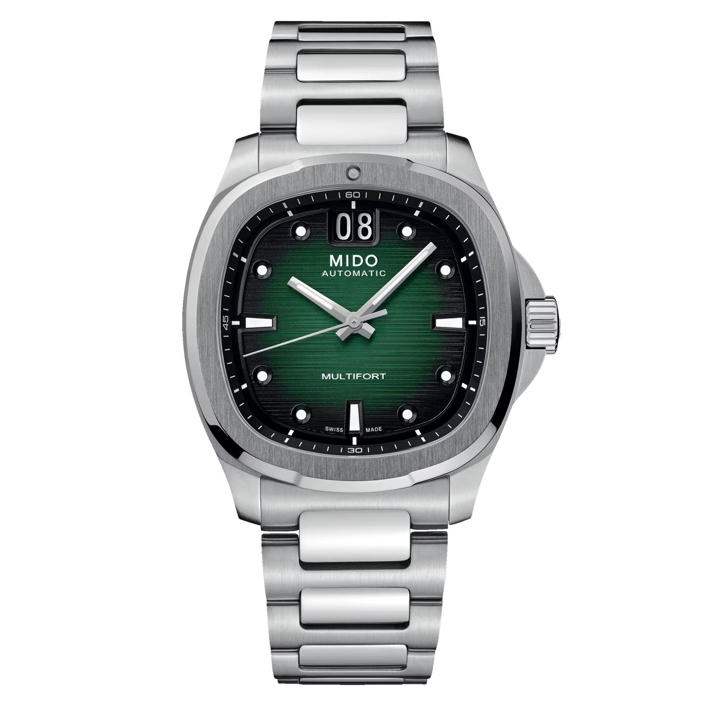 MIDO Multifort TV Big Date mit grünem Zifferblatt – Modell M0495261109100 | Allgäu Shop