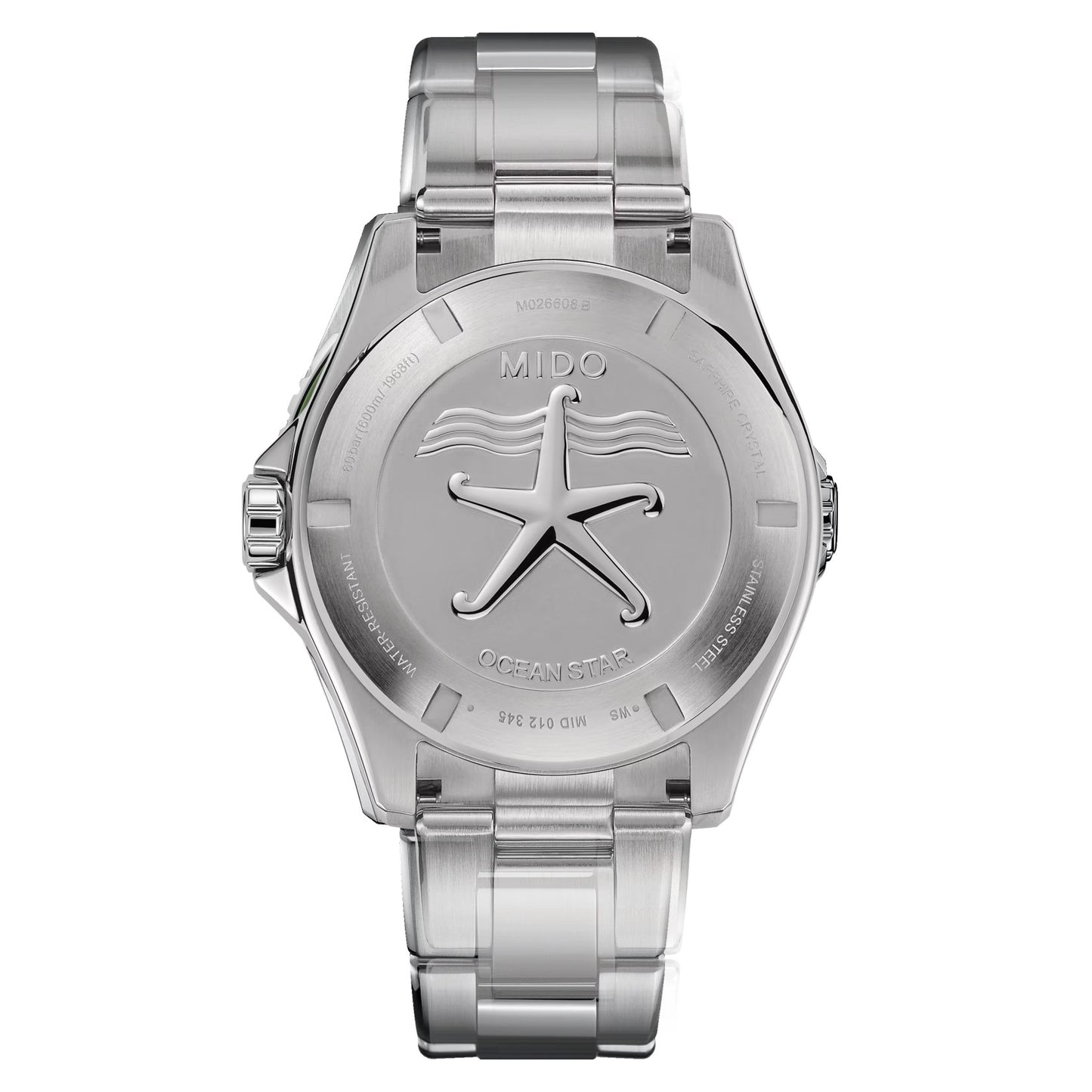MIDO Armbanduhr Ocean Star Captain COSC Black Wasserdicht 600m M026.608.11.051.01