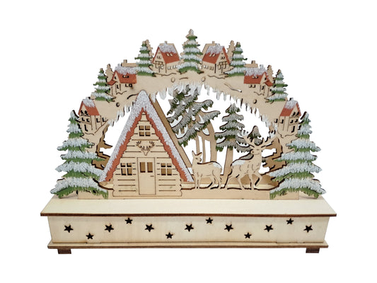 Lichterbogen Winterstille - Weihnachtsbeleuchtung