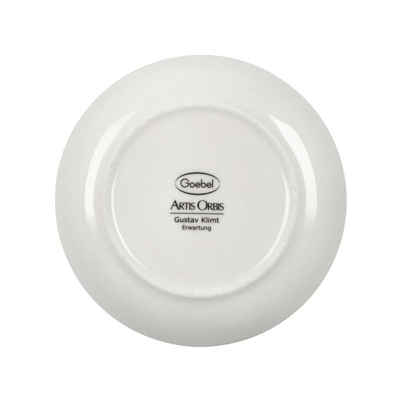 Goebel Erwartung Miniteller Farbig - Plate Expection Artis Orbis Gustav Klimt