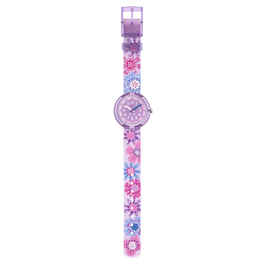 Flik Flak Kinderuhr Flower Chaos FPNP149 mit buntem Design | Jetzt bei Allgäu Shopping online kaufen