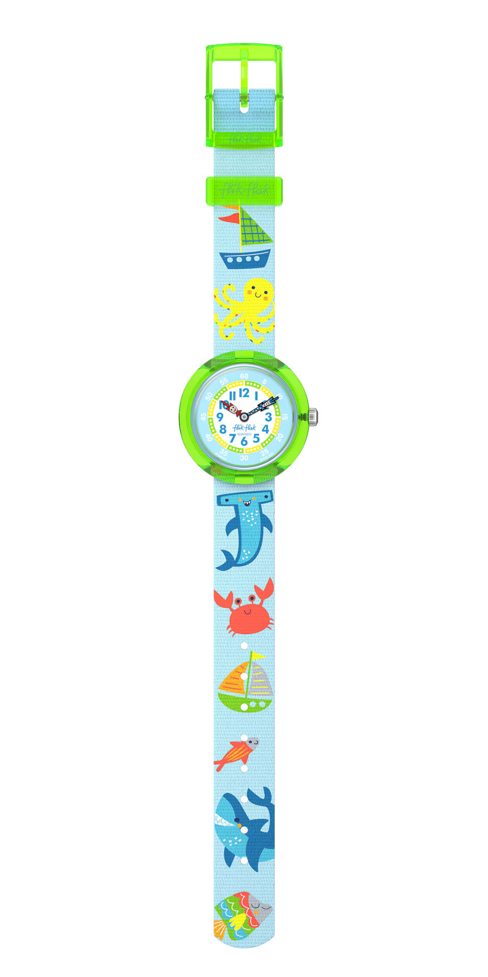 Flik Flak Kinderuhr Color in Neon FBNP232 – Farbspektakel für coole Kids