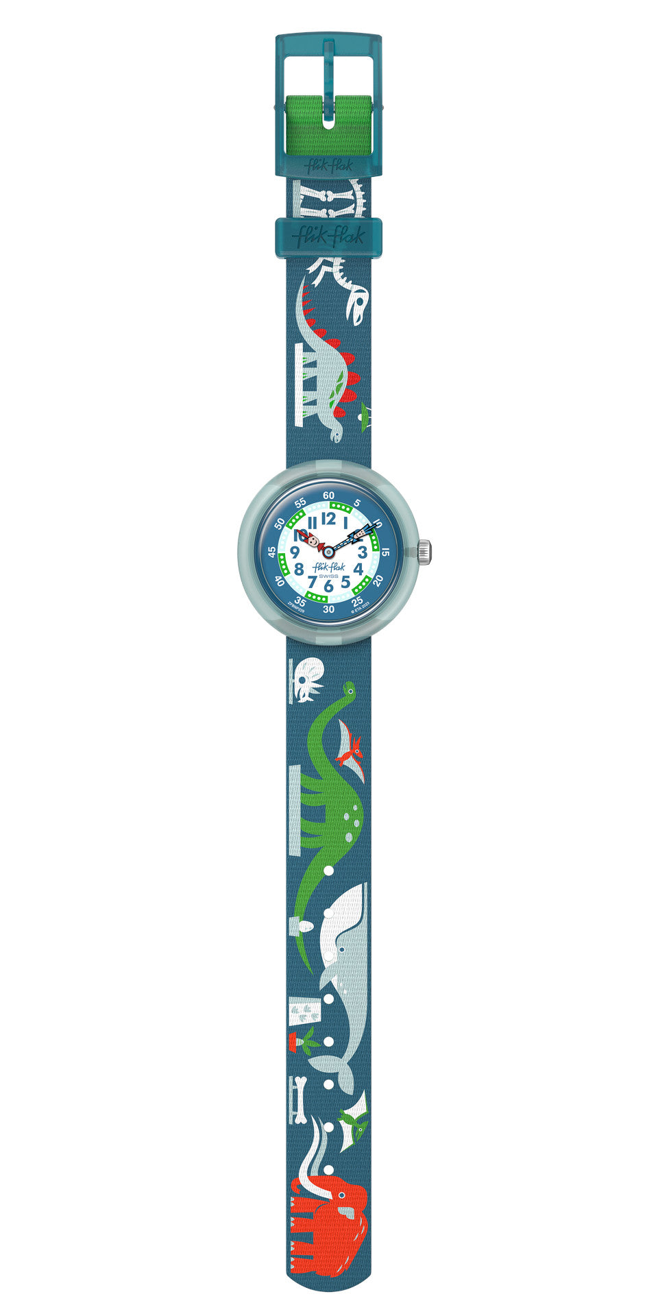 Flik Flak Kinderarmbanduhr Living History FBNP229 – Spielerisch die Uhrzeit lernen