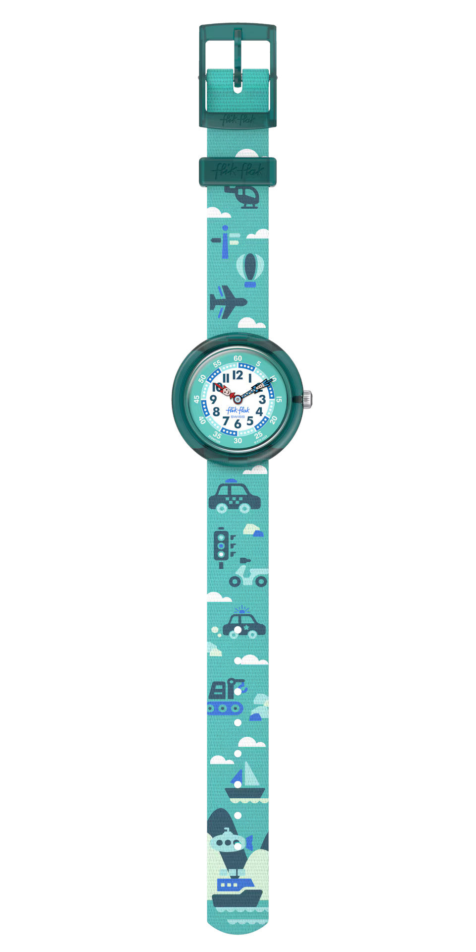 Flik Flak Armbanduhr Time to Move FBNP228 – Kinderuhr mit sportlichem Design