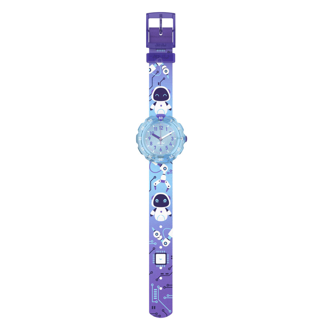 Flik Flak Kinderuhr ROBOTOLOGY FPSP070 – Bunt & robust