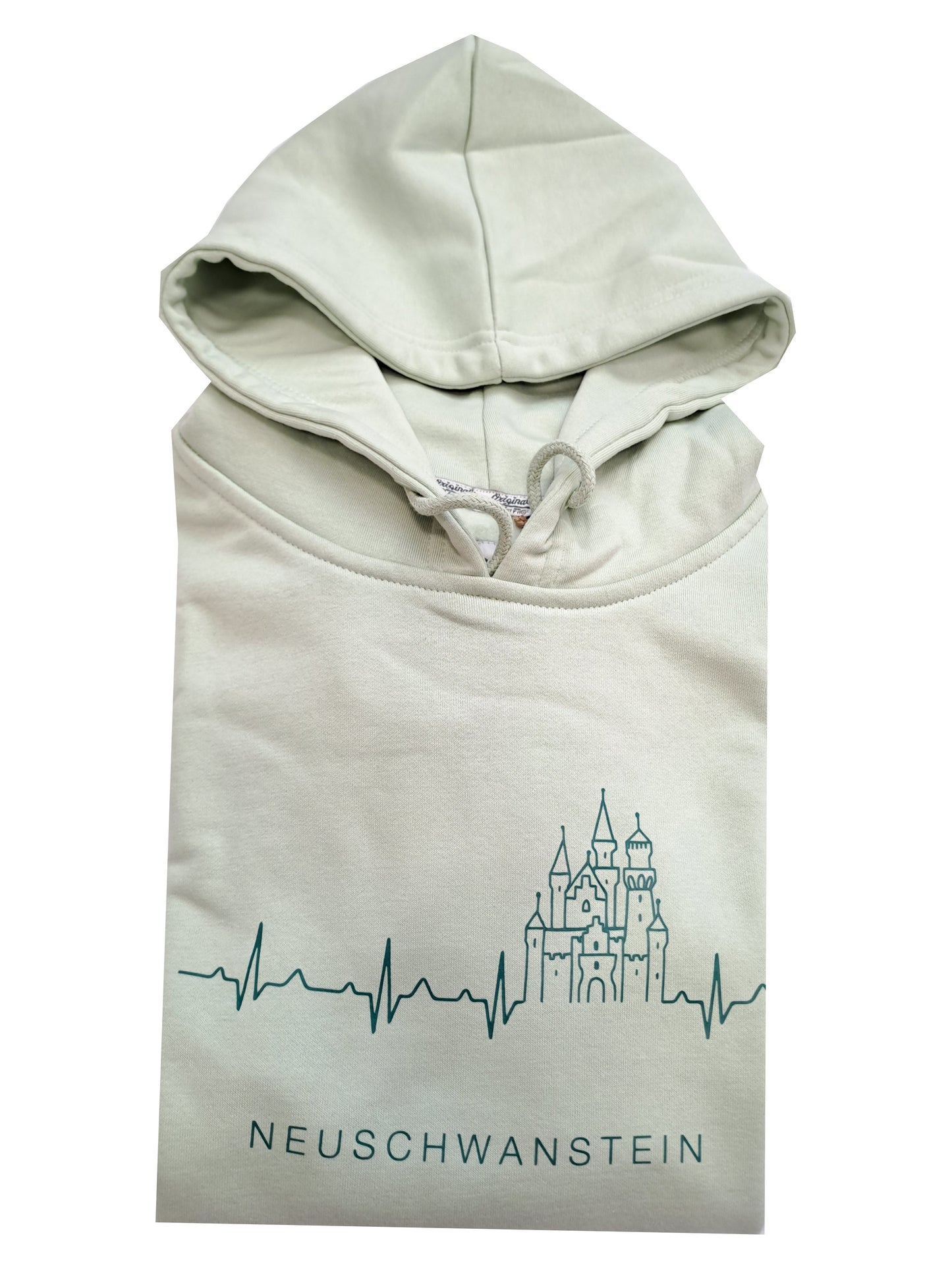 Hoodie Schloss Neuschwanstein Mint