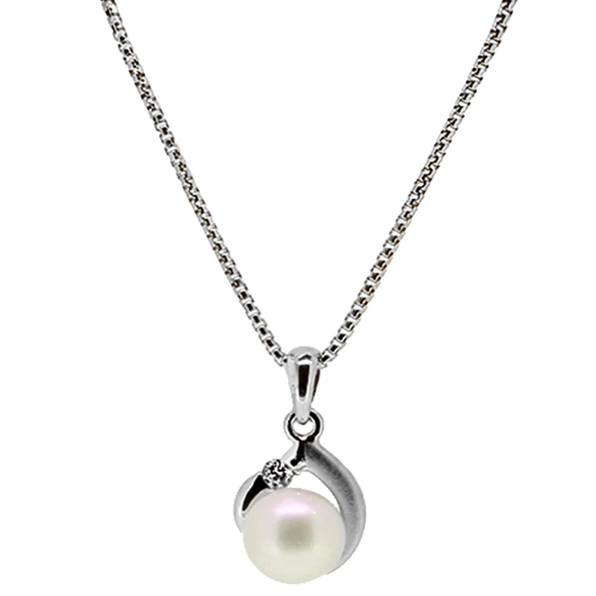 Seinerzeit Lola Halskette Silber mit Süßwasserperlen – Edler Perlenschmuck für jeden Anlass