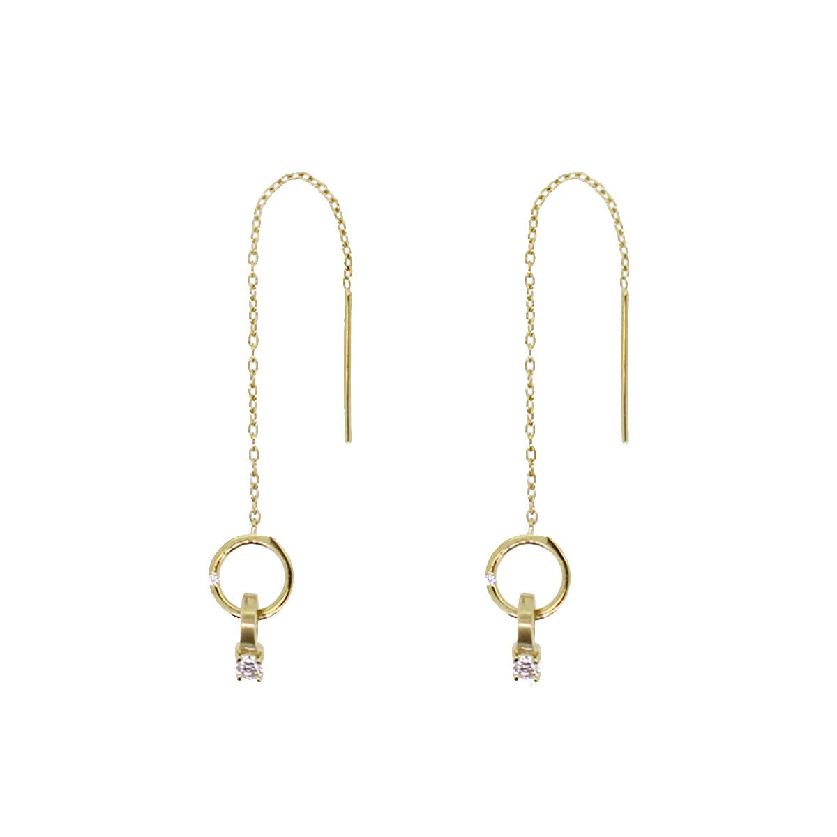 Seinerzeit Circlet Mini Ohrringe vergoldet – Elegant und zeitlos im Allgäu Online Shop