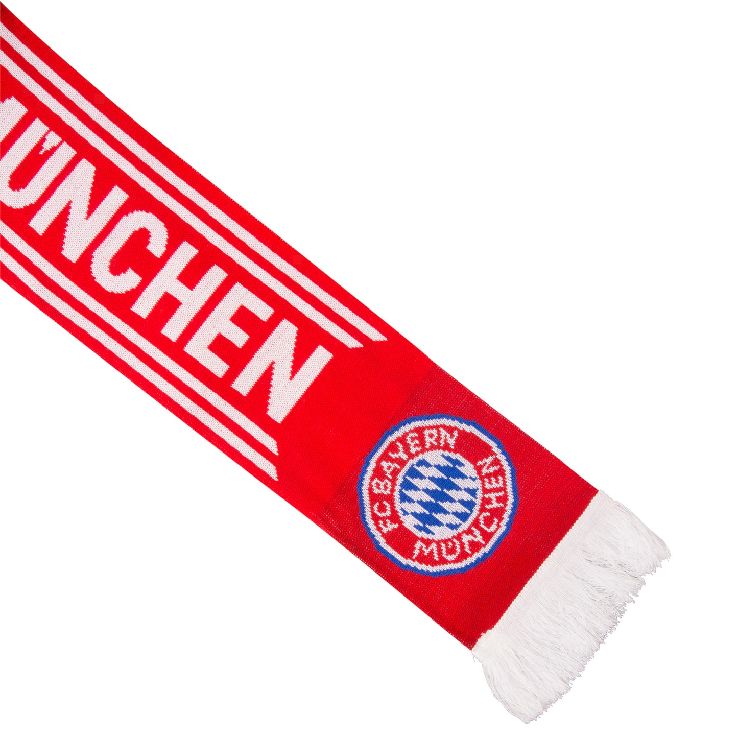 FC Bayern Schal Rot-Weiß Unisex