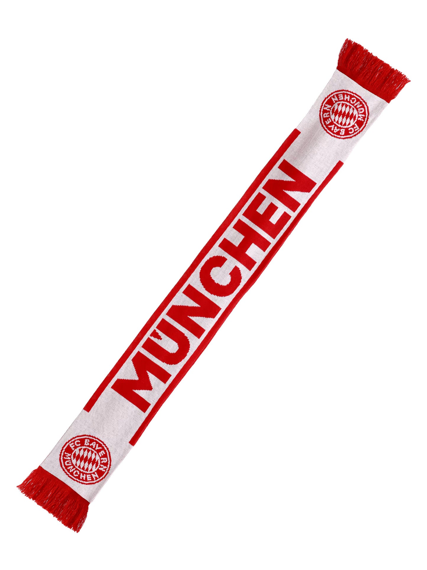 FC Bayern Schal mit München Skyline Rot-Weiß – Stylischer Fanartikel für echte Fans!