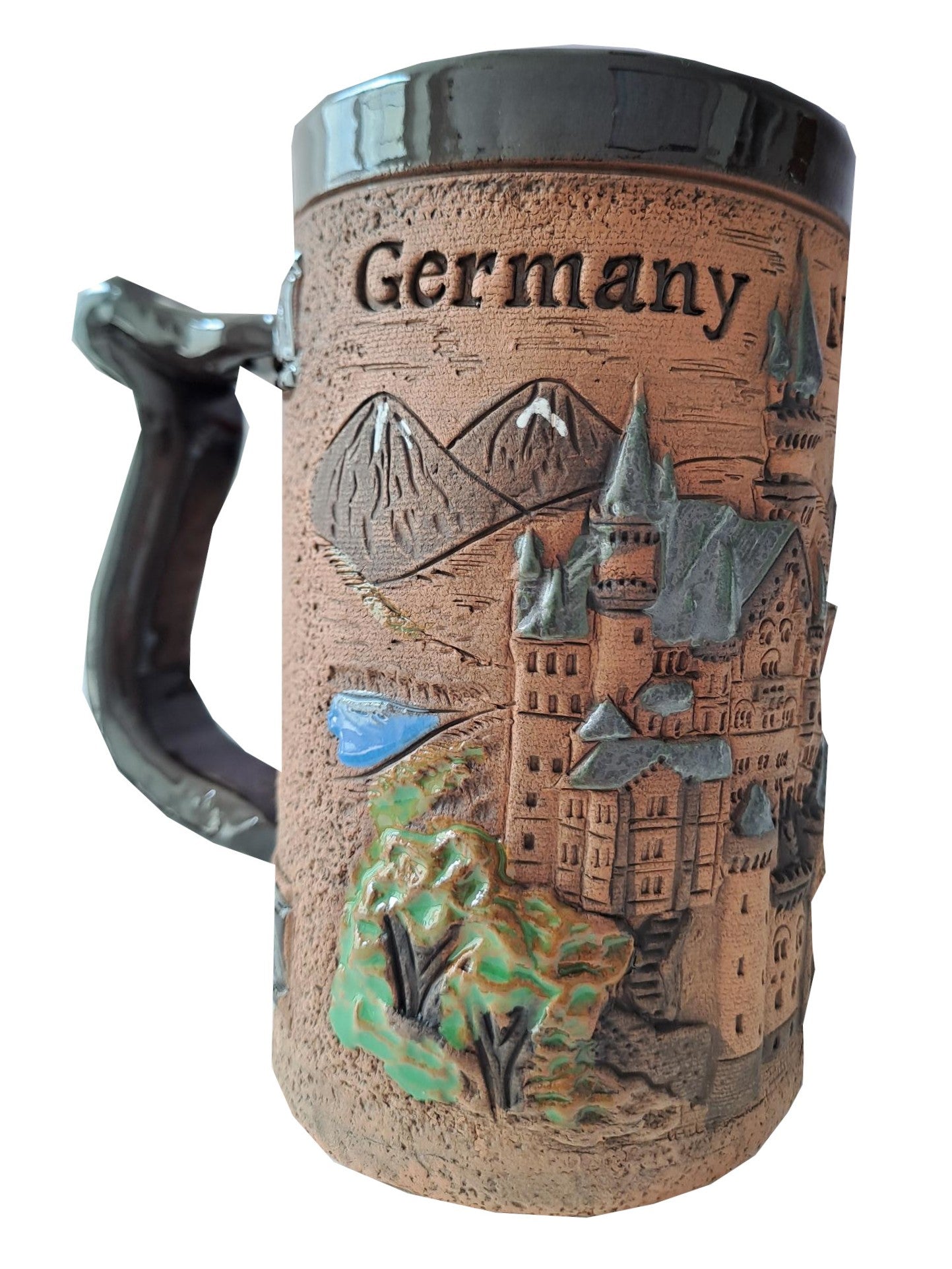 Keramikkrug Schloss Neuschwanstein & Germany – 300ml Bayern Souvenir