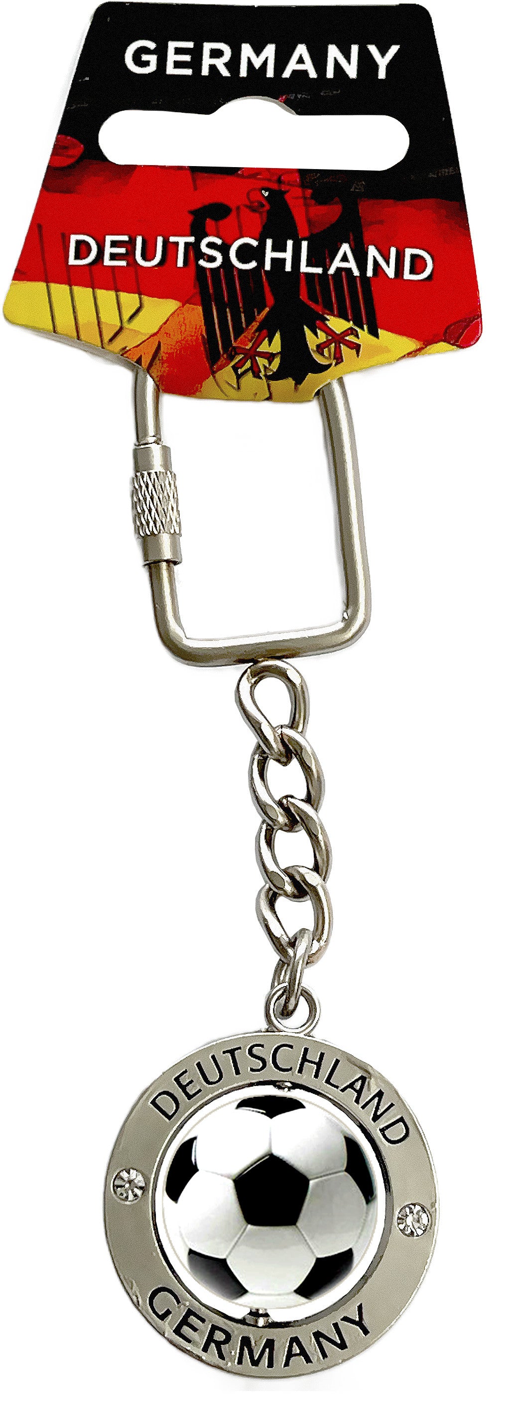 Schlüsselanhänger Deutschland Fußball – Must-Have Souvenir & praktisches Geschenk für Fans