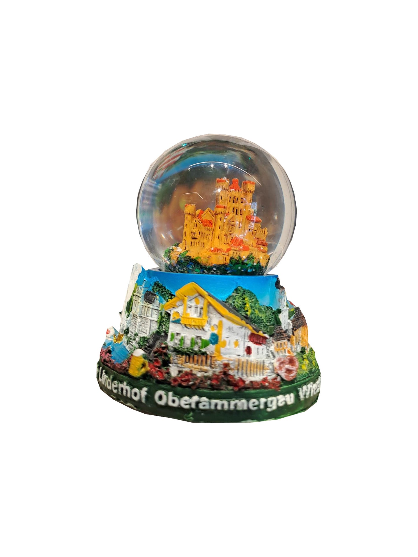 Romantische Schneekugel Schlösser Hohenschwangau & Neuschwanstein – Souvenir Füssen KUH 245 online kaufen