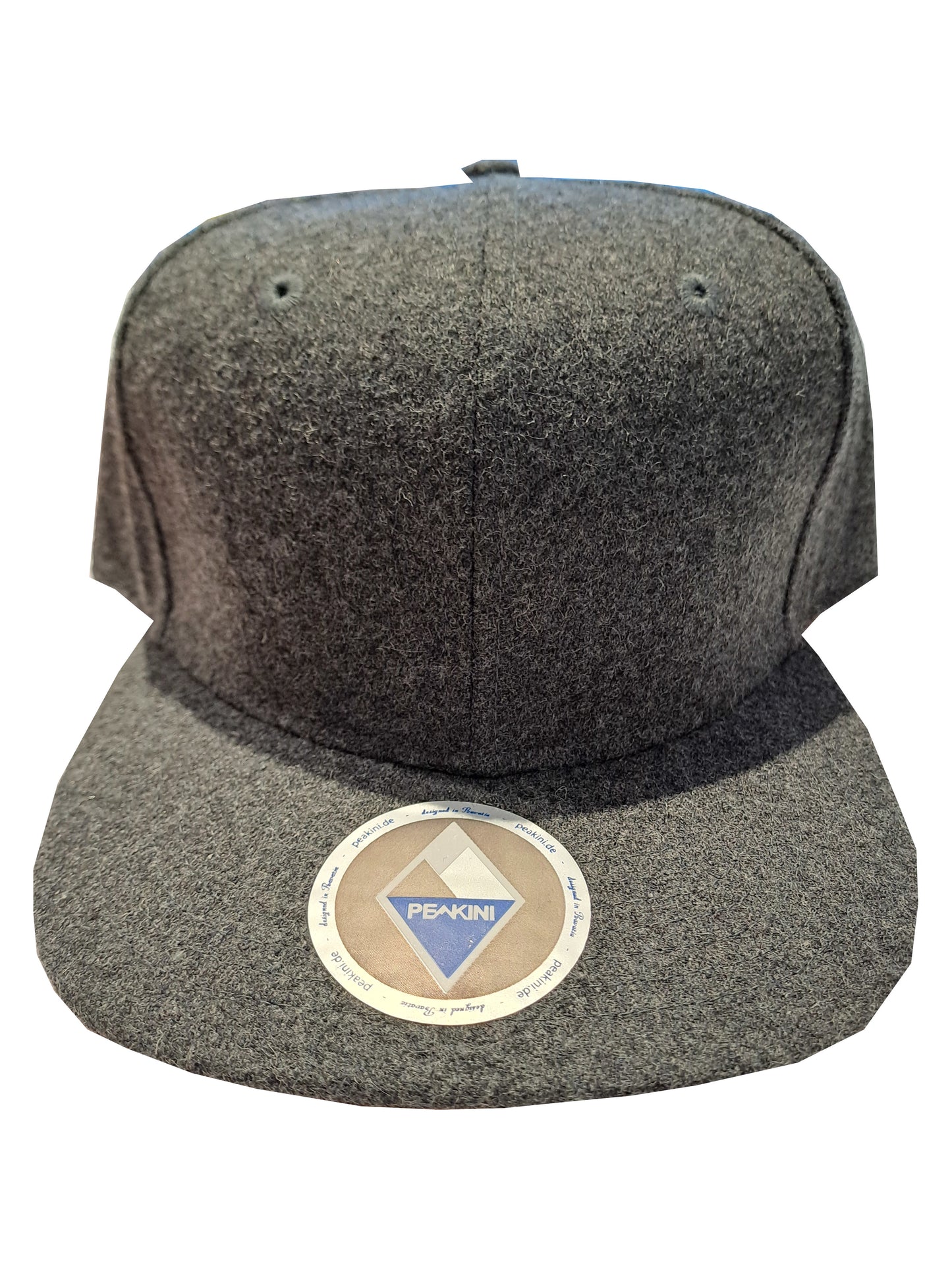 Stilvolle PEAKINI Cap in Hellgrau - Komfort & Allgäu-Qualität vereint