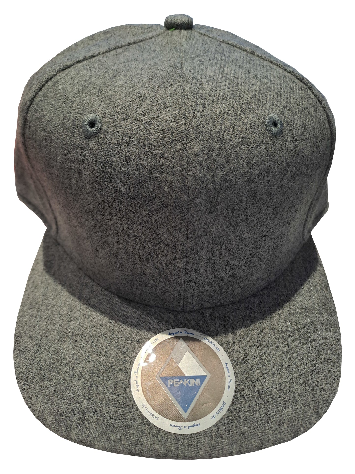 Stilvolle PEAKINI Cap Dunkelgrau - Komfort & Allgäu-Qualität vereint