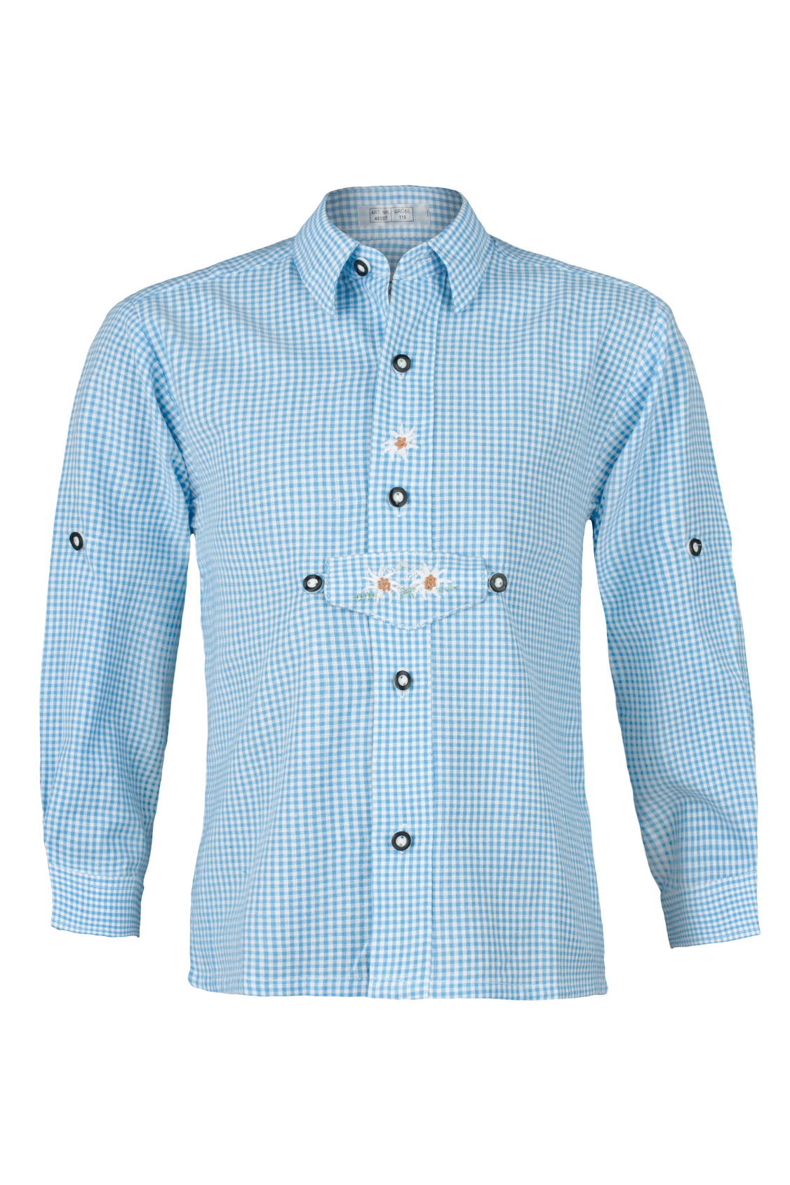 Trachtenhemd Kindermode Edelweiß