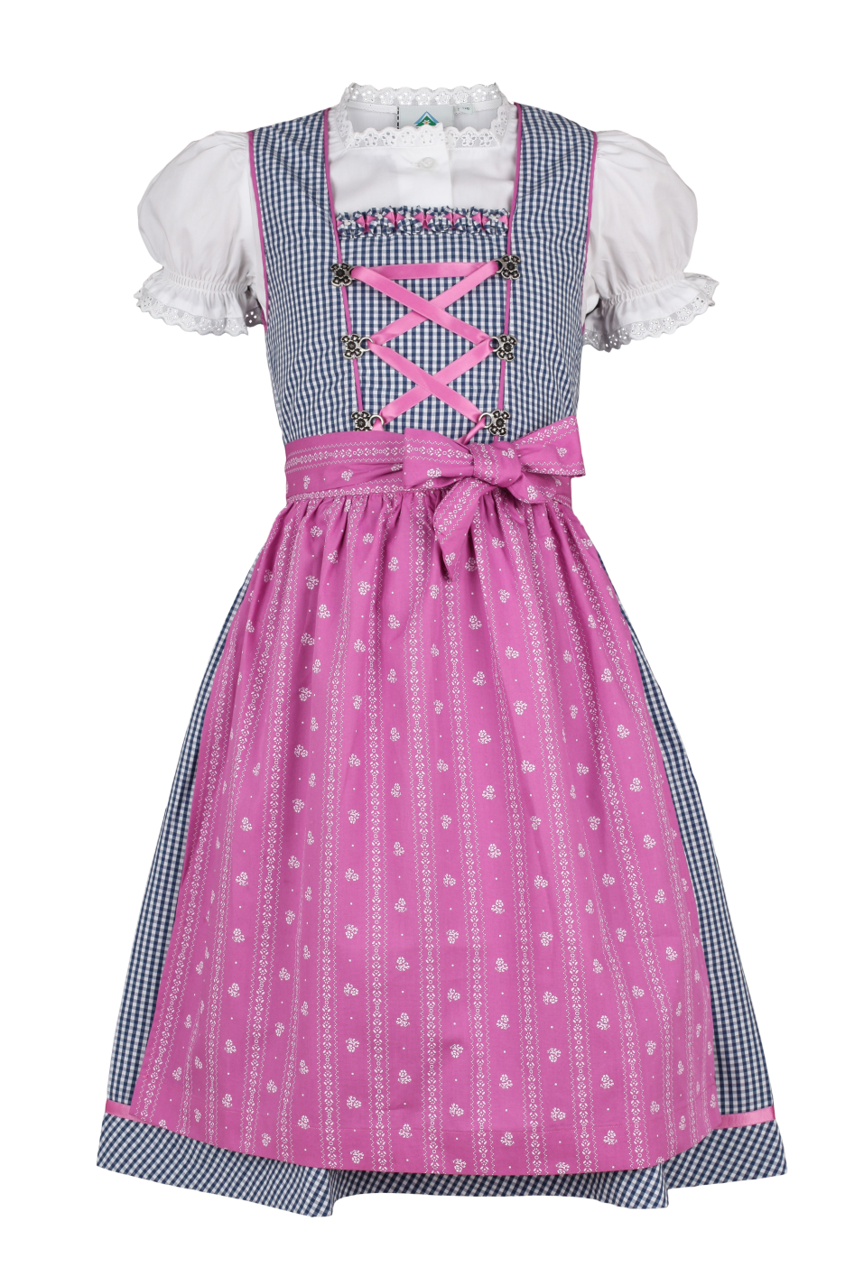 Dirndl Marine Bayerische Tracht für Kinder und Teenager