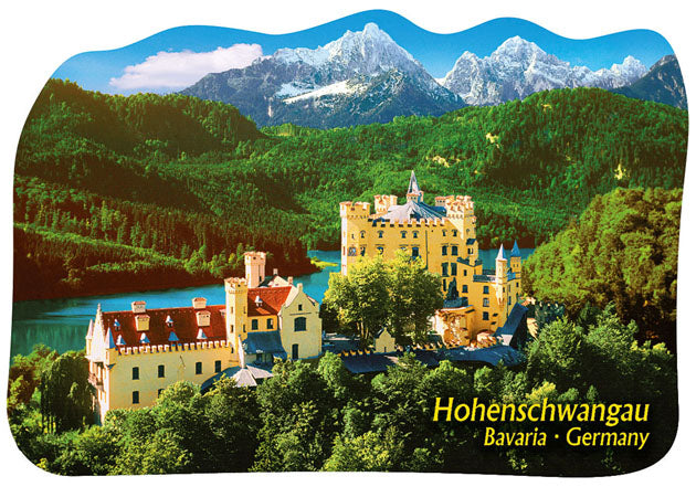 Magnet 3D Schloss Hohenschwagau Bavaria Germany