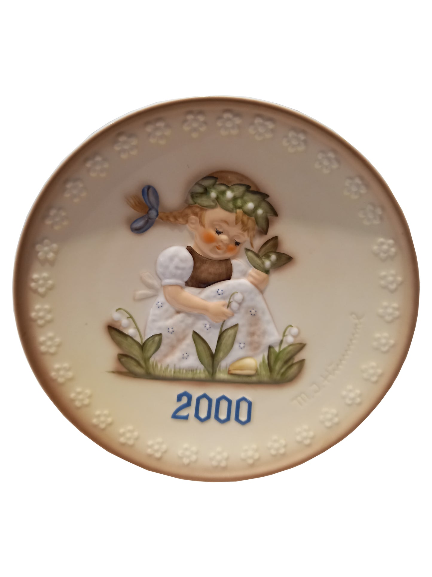 Hummel Figuren Teller - Annual Plate 2000