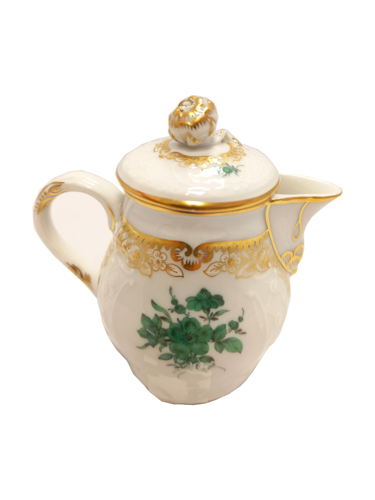 Meissen Porzellan Gießer mit Watteau Figurenmalerei – Jetzt 50% Rabatt!