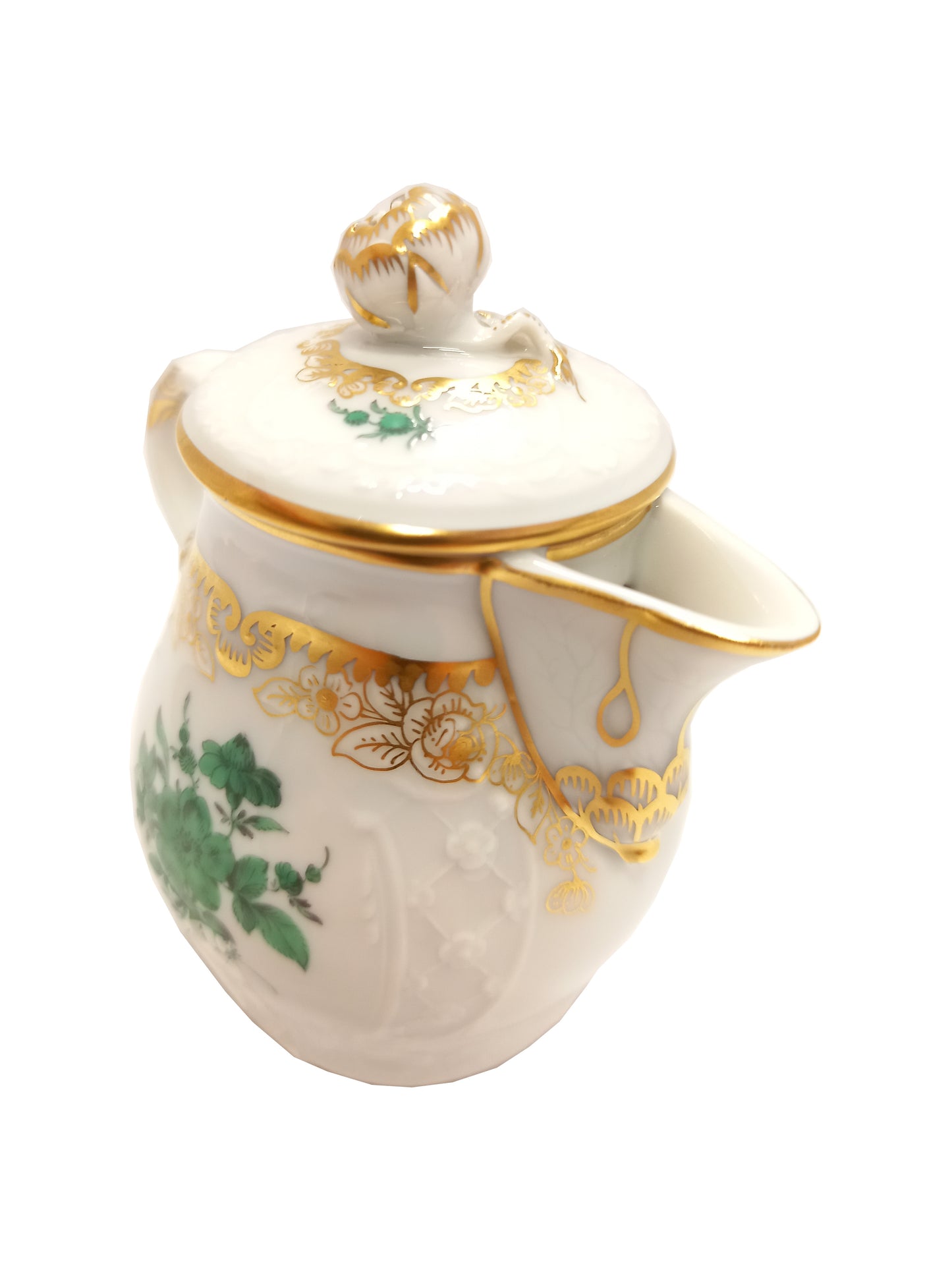 Meissen Porzellan Gießer mit Watteau Figurenmalerei – Jetzt 50% Rabatt!