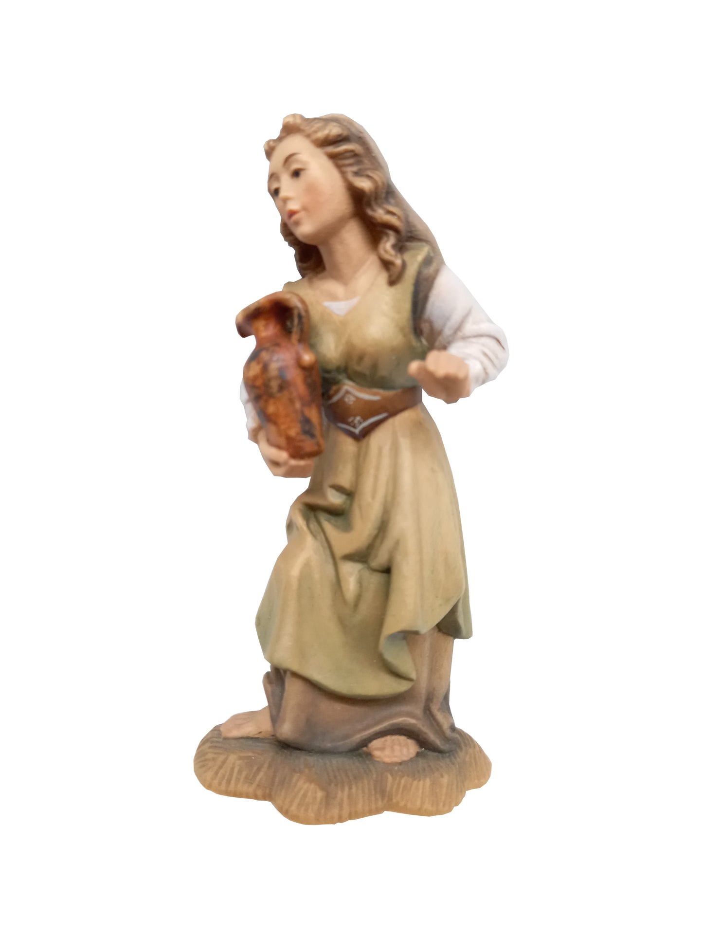 Krippenfigur Woman with jar