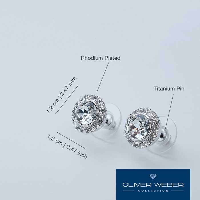 Ohrstecker More Basic Peridot