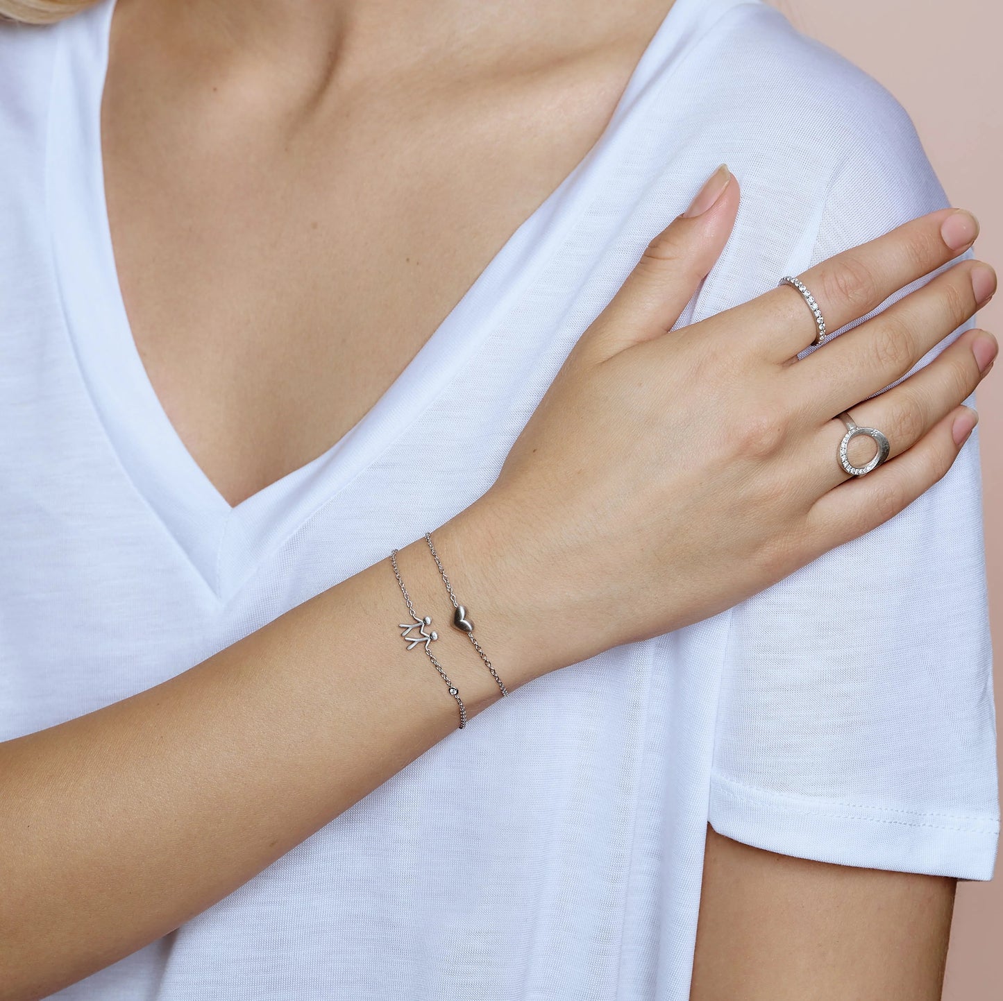 byBiehl Armband Silber Together 2 My Love