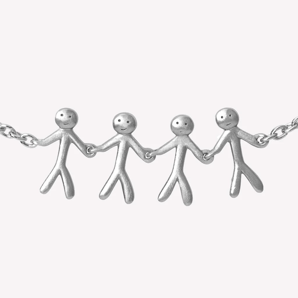 byBiehl Armband Silber Together Family 4