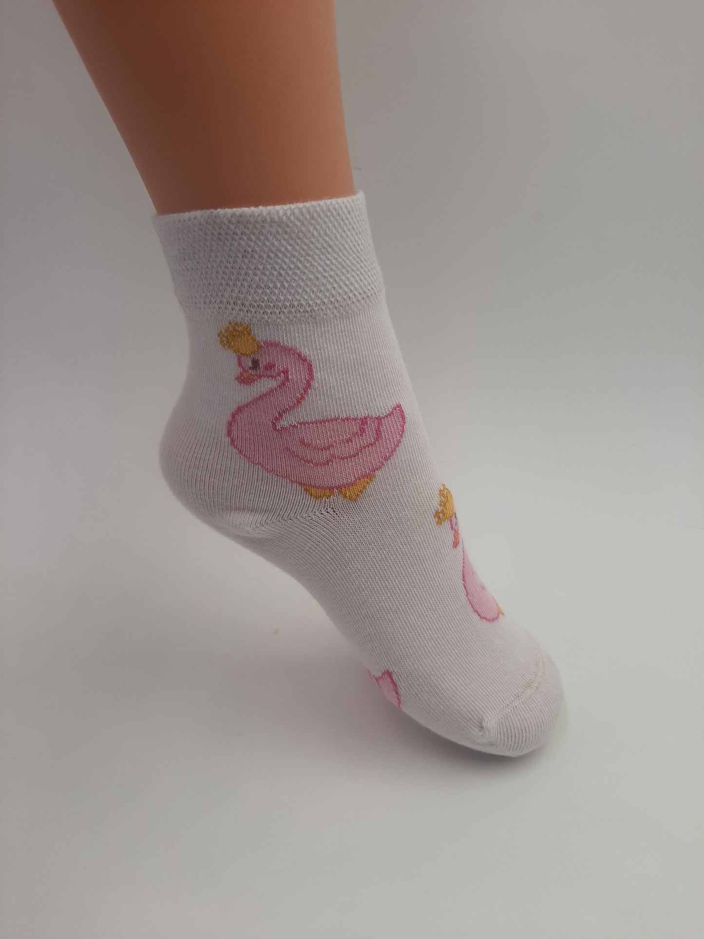 Kleine Schwanenprinzessin Socken für Kinder – Niedliche & Bequeme Kindersocken