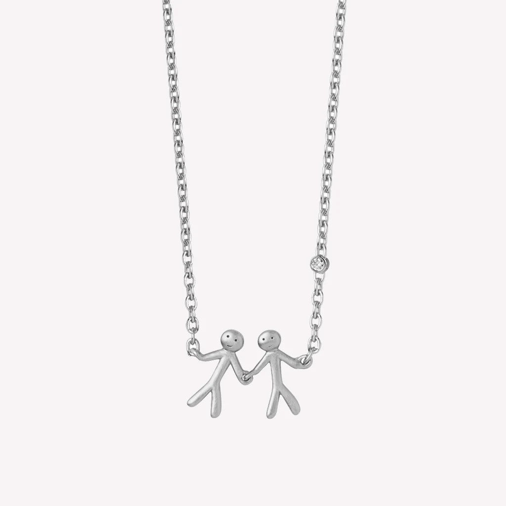 byBiehl Halskette silber 3-2002a-R Together My Love Family