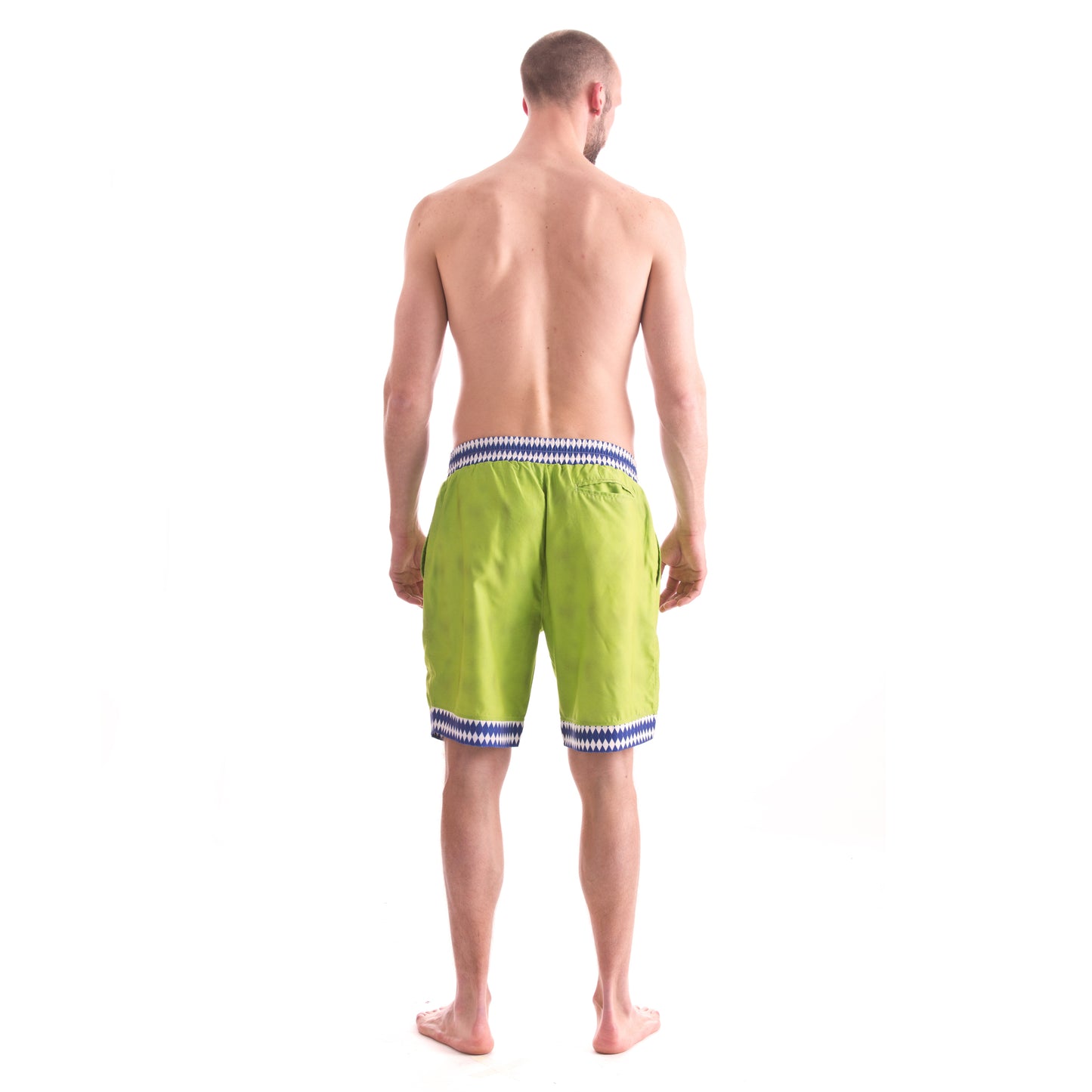 Badehose im Bayerischen Lederhosen-Style