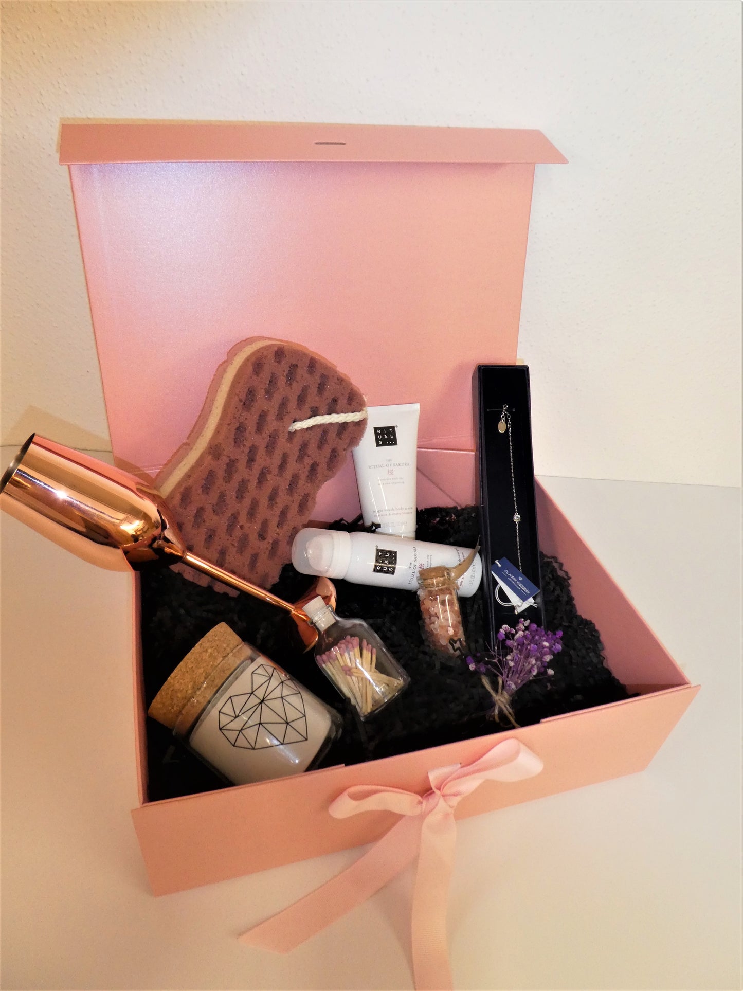Geschenkbox "Wellnesstag für zuhause"