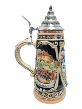 Load image into Gallery viewer, KING beer mug Neuschwanstein Castle - Hohenschwangau Castle - carriage ride
