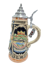 Load image into Gallery viewer, KING beer mug Neuschwanstein Castle - Hohenschwangau Castle - carriage ride
