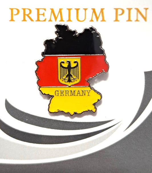 Pin Landkarte Deutschland mit goldenem Adler – Souvenir Bayern online kaufen
